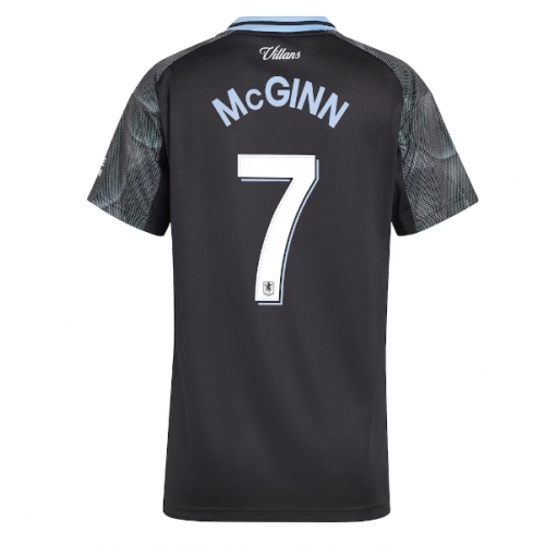 Billige Fotballdrakt Aston Villa John McGinn #7 Replika Bortedrakt Dame 2025-26 Kortermet Billige Fotballdrakt Aston Villa John McGinn #7 Replika Bortedrakt Dame 2025-26 Kortermet